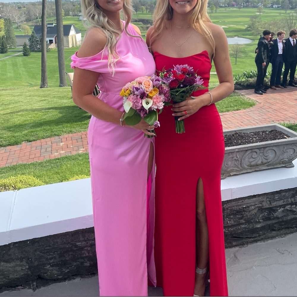 Show me your Mumu maxi dress with slit